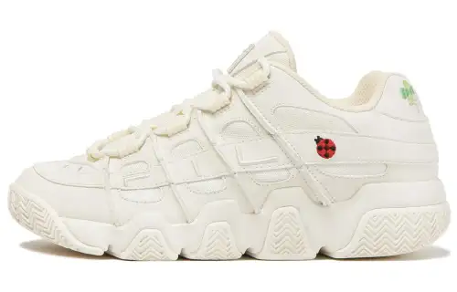 FILA Ladybird Low top Vintage Basketball Shoes Women's Beige