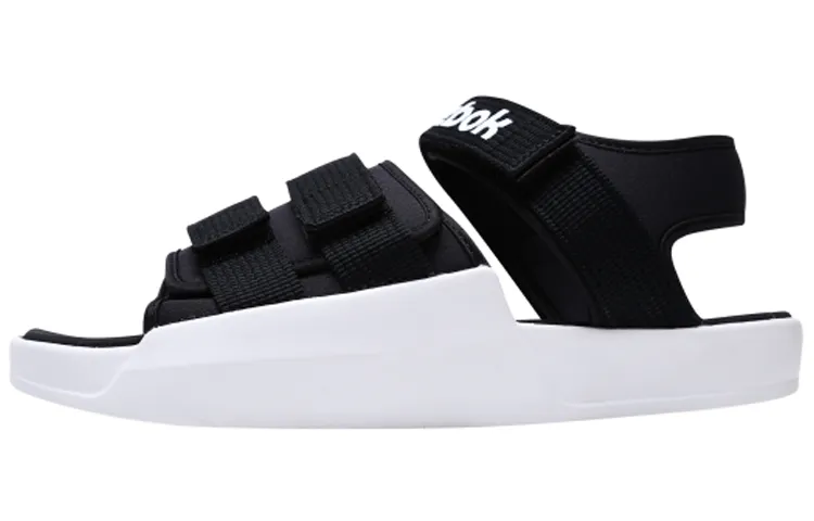 Reebok Tyl Oreo Minimalistic Black White Sandals