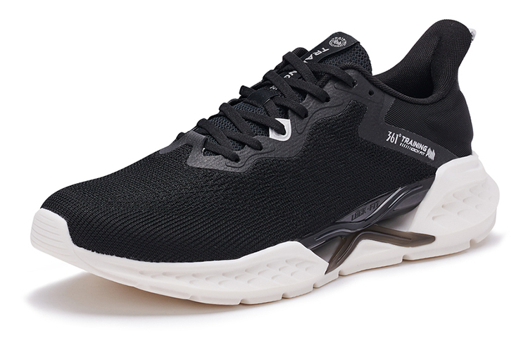 361° Training Shoes Men’s Low Top Obsidian Black/Silver White