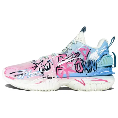 Li Ning Storm 2024 Cushioning Slip Resistant Breathable Cushioning Slip Resistant Breathable Low top Basketball Shoes