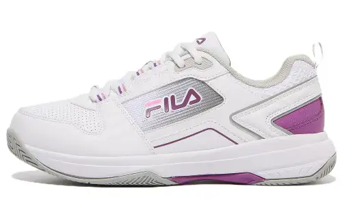 FILA Stroke 2 T3 Textile, Synthetic Leather Comfortable Abrasion Resistant Breathable Low top Tennis Shoes Unisex