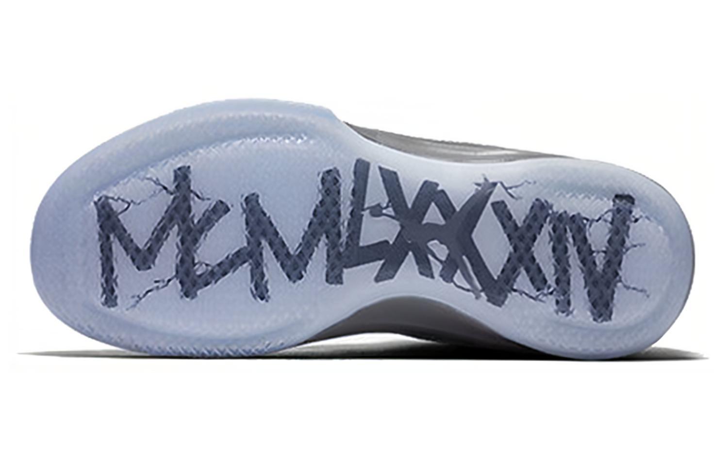 Мужские кроссовки Jordan Air Jordan 31 Battle Grey (серебристые) — фото 5