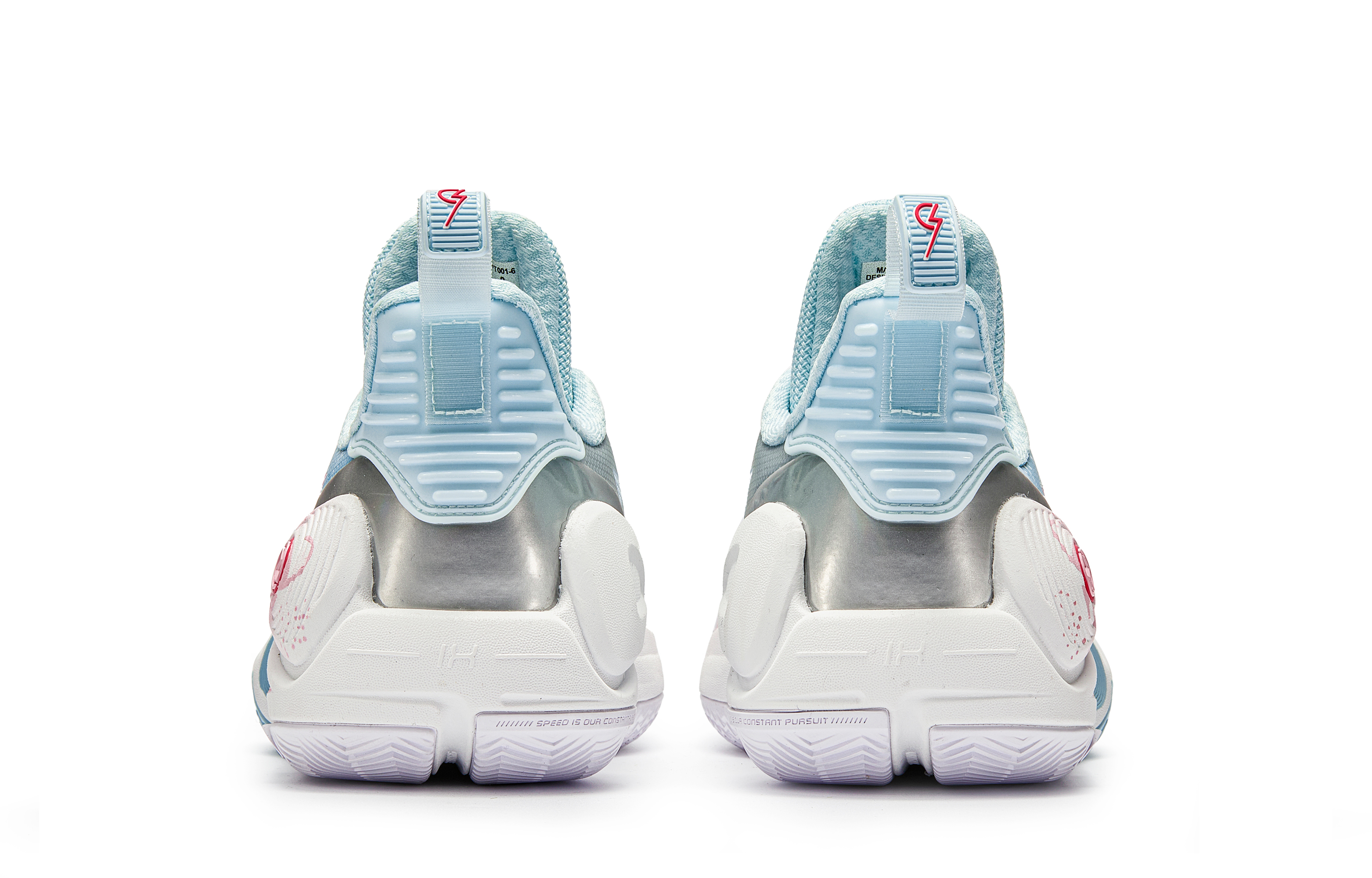 Li Ning Speed 9 Slip Resistant Abrasion Resistant Low top Basketball Shoes Men’s Light Blue