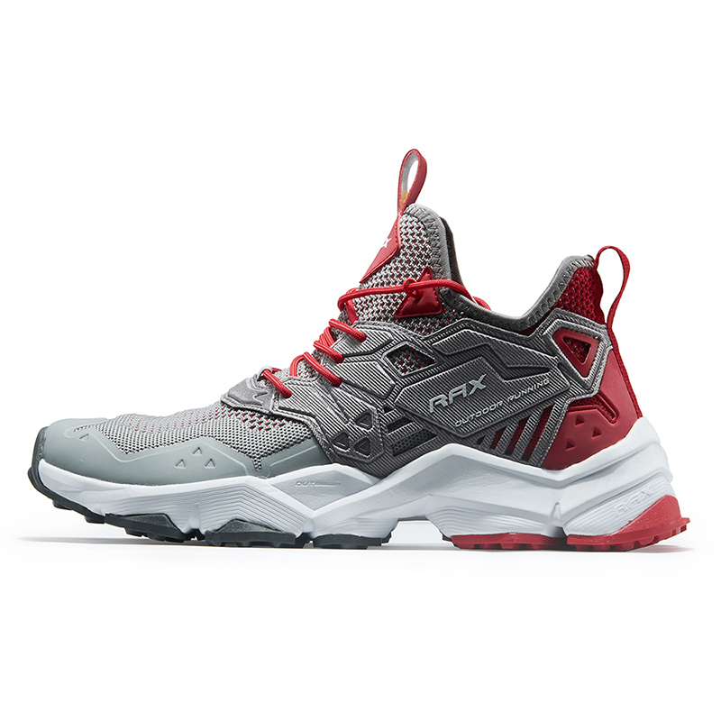 RAX Slip Resistant, Breathable, Lightweight Low top Outdoor Shoes Men’s Gray