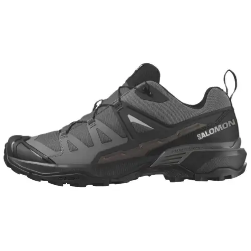 SALOMON X ULTRA 360 Round Tip Slip Resistant Low top Mountaineering Shoes Men's Gray Black