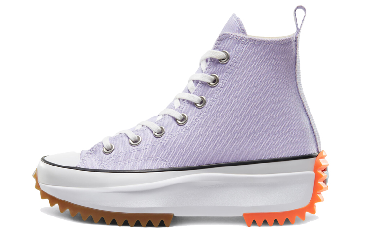 Кеды Converse Run Star Hike (пурпурные)
