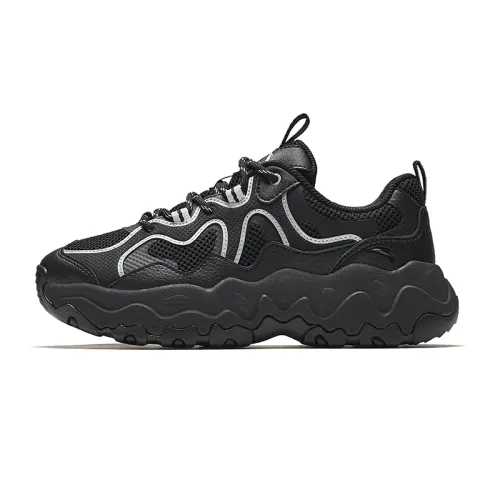 Anta Pine Nuts Low top Chunky Sneakers Women's Black