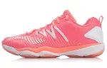 Li Ning Ranger Cushioning Slip Resistant Abrasion Resistant Support Low top Badminton Shoes Women's