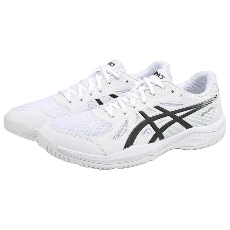 ASICS Breathable Training Shoes Unisex White Black
