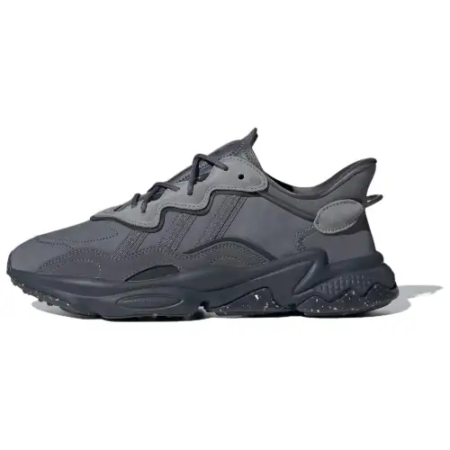 Adidas Originals Ozweego Slip Resistant Abrasion Resistant Low top Chunky Sneakers Unisex Gray