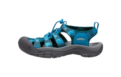 Keen Newport H2 Fabric River Trekking Shoes Women's Tie Dye Teal