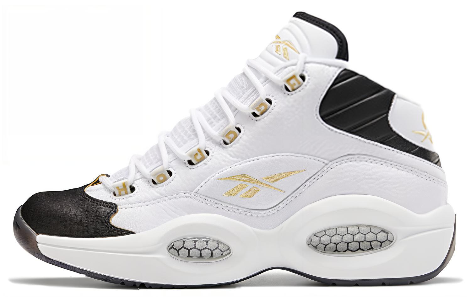 Кроссовки Reebok Reebok Question Mid (белые)