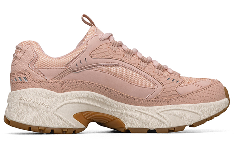 Женские кроссовки Skechers D'Lites (розовые) — фото 2