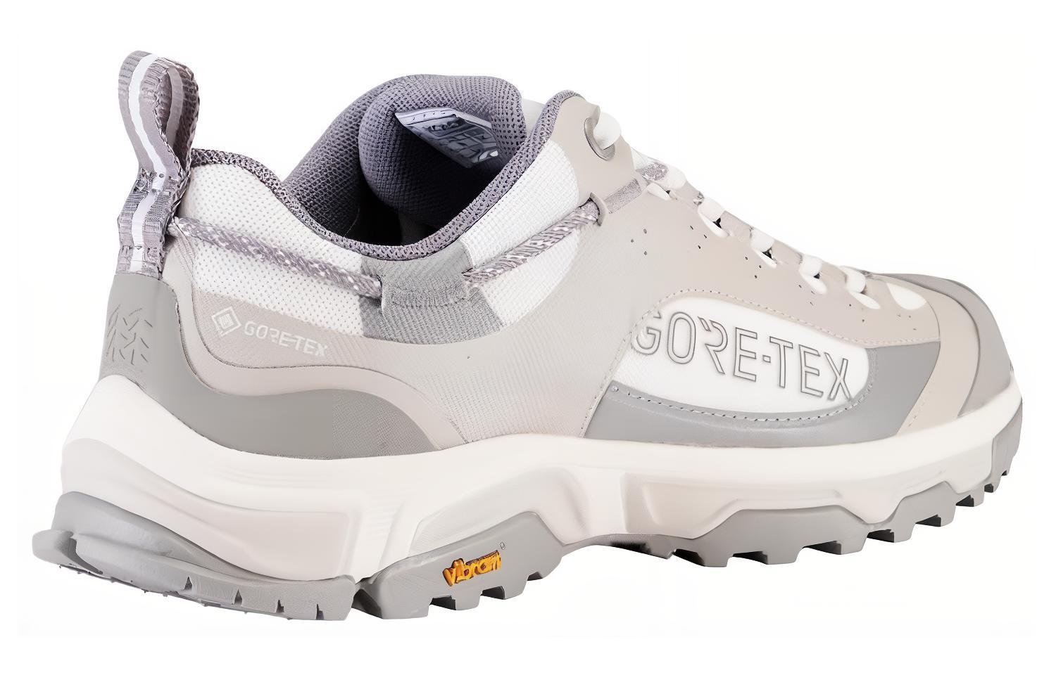 KOLON SPORT CAMPING Cushioning Abrasion Resistant Cushioning, Wear Resistant Low top Hiking Shoes Men’s White Gray