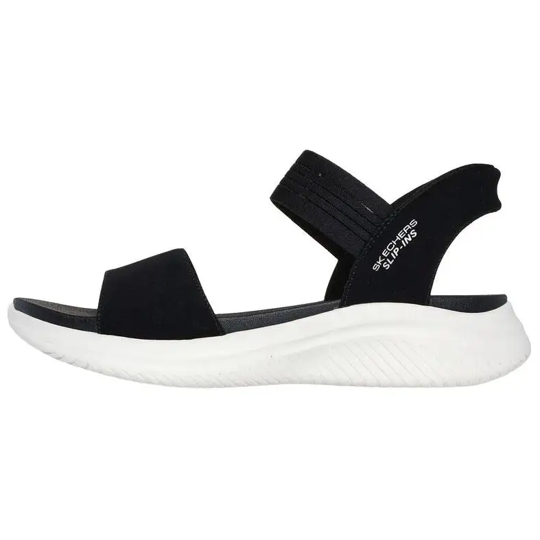 Skechers Ultra Flex 3.0 One Strap Sandals Women's Black