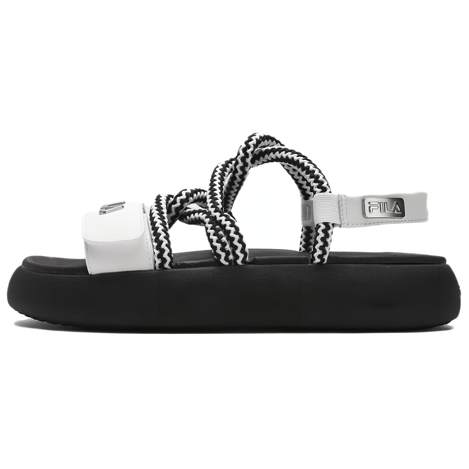 FILA Churro Beach Sandals Women's White Black