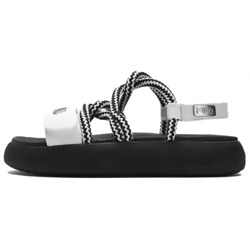 FILA Churro Beach Sandals Women's White Black