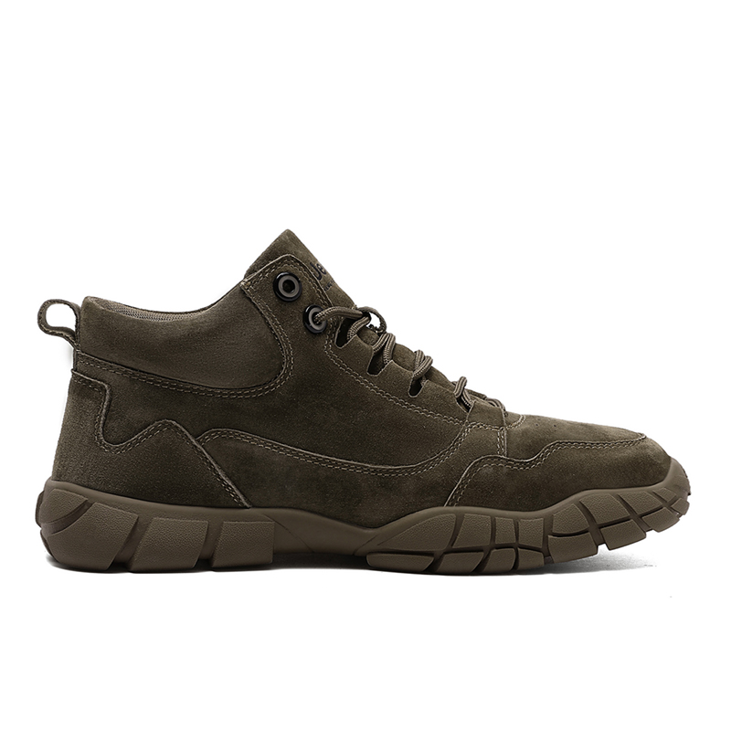 Jeep Mountaineering & Hiking Shoes Men’s Mid Top Khaki