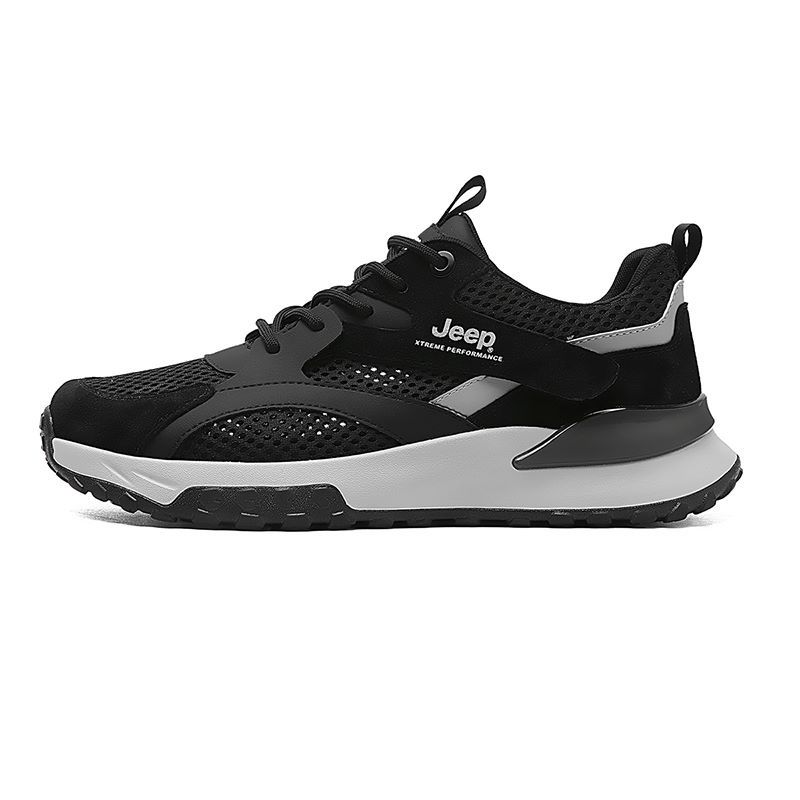 Jeep Leather, Textile Outdoor Hiking Shoes Men’s