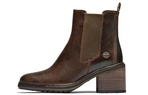 Timberland Chelsea Boots Women's High Top Brown