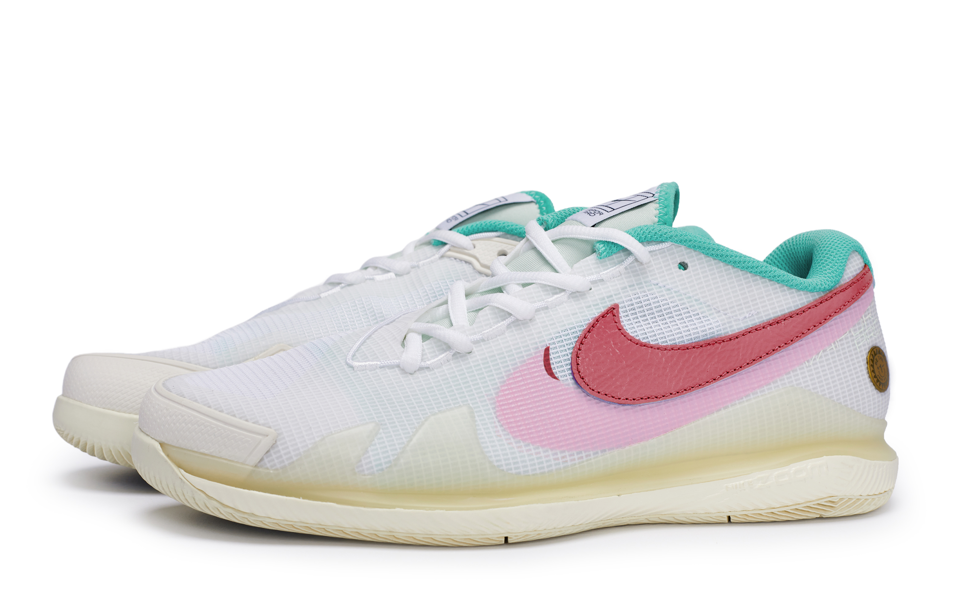 Nike Air Zoom Vapor Pro 811 Manufacturing, Cloud Clear Red, Special Shoe Box Minimalist Style