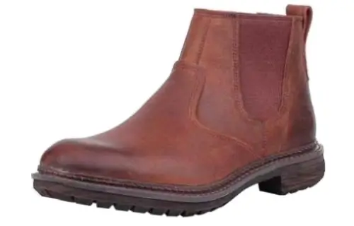 Timberland Short Chelsea Boots Men's Brown