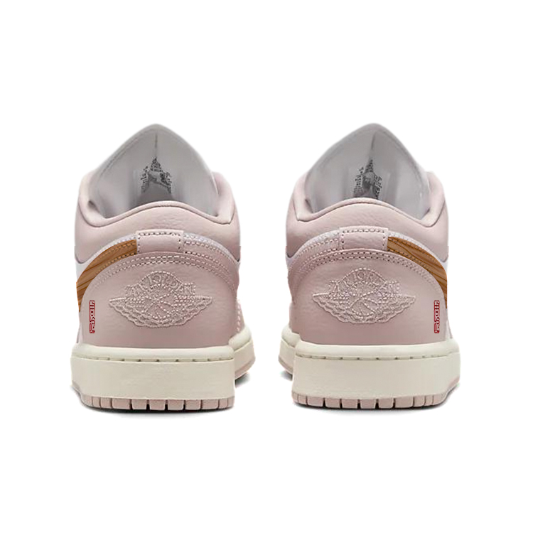 Jordan Air Jordan 1 Vintage Basketball Shoes Women’s Low Top Pink/White