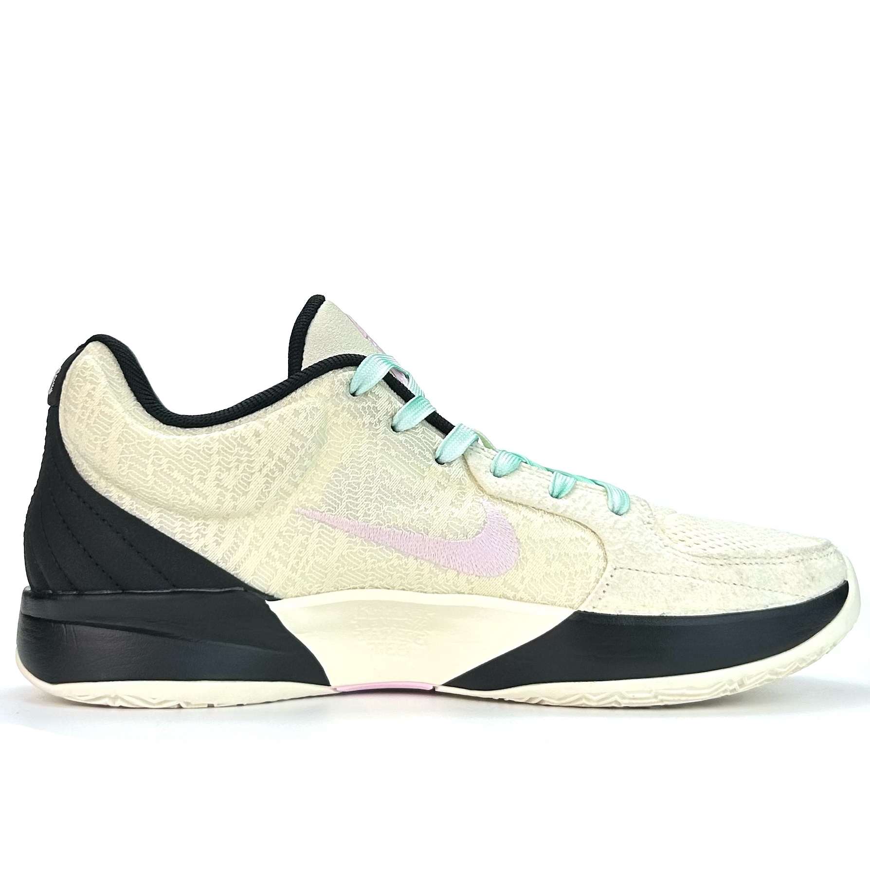 Nike Ja Morant 2 Green Toxin Cushioning, Wear Resistant Low top Basketball Shoes Unisex Light Green