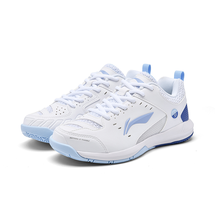 Li Ning Rocket Shoe 2.0 Low top Badminton Shoes Unisex White Blue