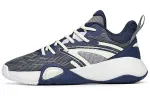 ANTA Basketball Collection Basketball Shoes Men's Low Top Turquoise Blue
