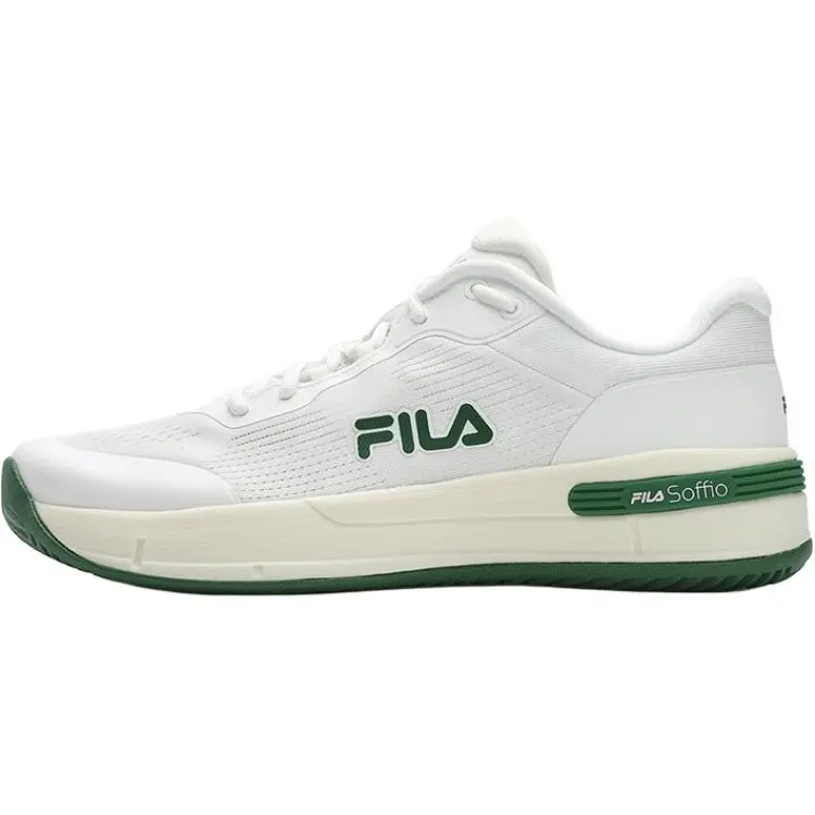 FILA Court Fabric Rebound Low top Tennis Shoes Women's Bright White