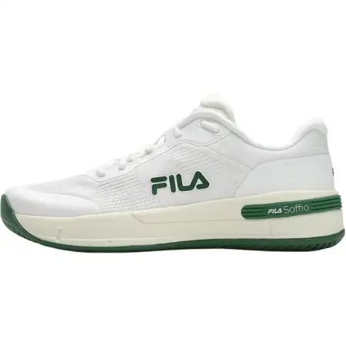 FILA Court Fabric Rebound Low top Tennis Shoes Women's Bright White