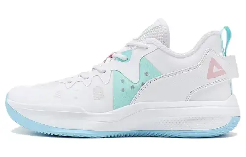 PEAK Lanying Textile, Synthetic Leather Cushioning Slip Resistant Abrasion Resistant Low top Basketball Shoes Men's
