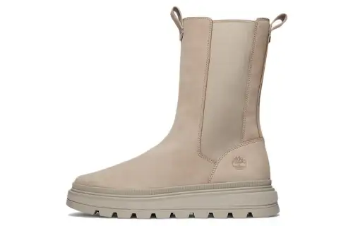 Timberland Ray City Greenstride Combat Crew Chelsea Boots Women's Pink