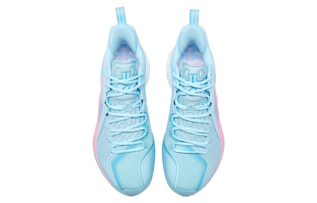 XTEP Jlin 3 JLIN3 Cushioning Slip Resistant Low top Performance Basketball Shoes Men’s Cirrus Blue