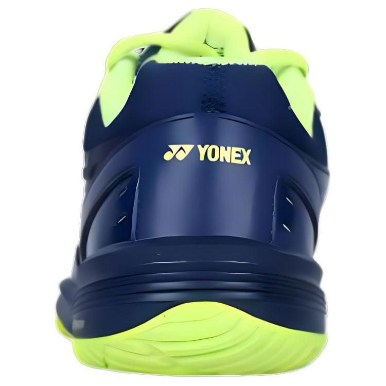 YONEX Cushioning Slip Resistant Low top Badminton Shoes Unisex Blue Green Yellow