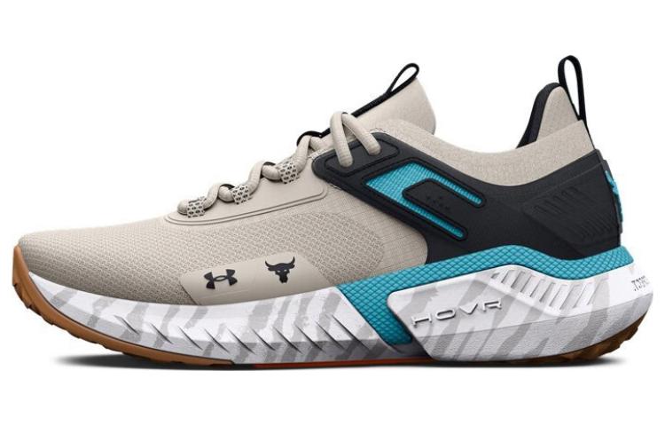 Мужские кроссовки Under Armour Under Armour Project Rock 5 (серый / черный / синий)