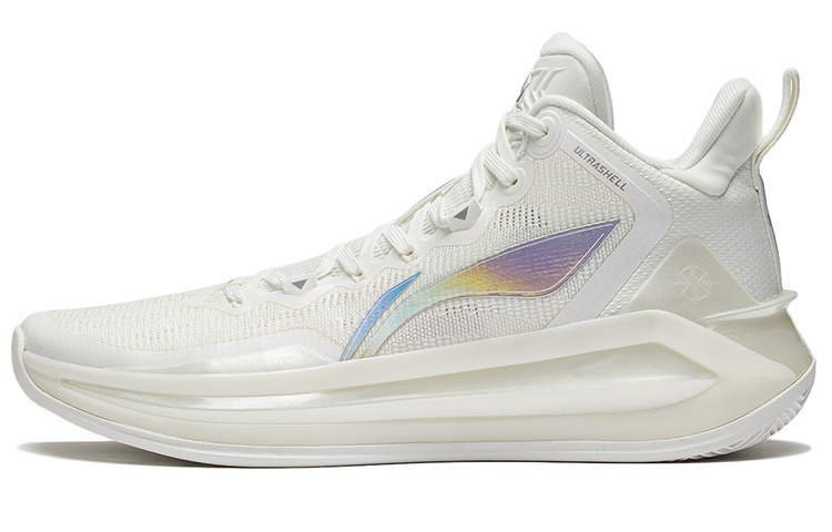 Li Ning Liren 3 White Pearl Textile, Synthetic Leather, TPU