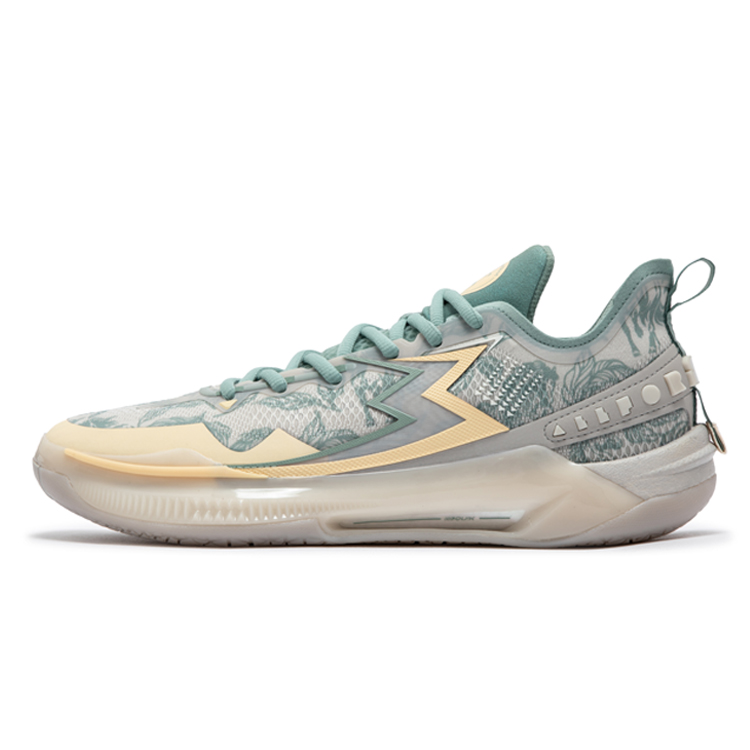 361° BIG3 5.0 Quick PRO Basketball Shoes Men’s Low Top Feather White/Pumice