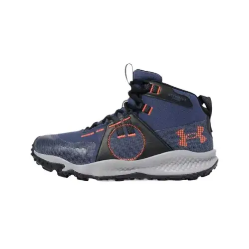 Under Armour Charged Maven Mid top Mountaineering Shoes Men's Navy Blue