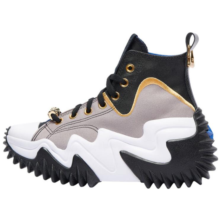 Run Star Wmns Converse Motion High 'Mercury Grey Gold' Women's