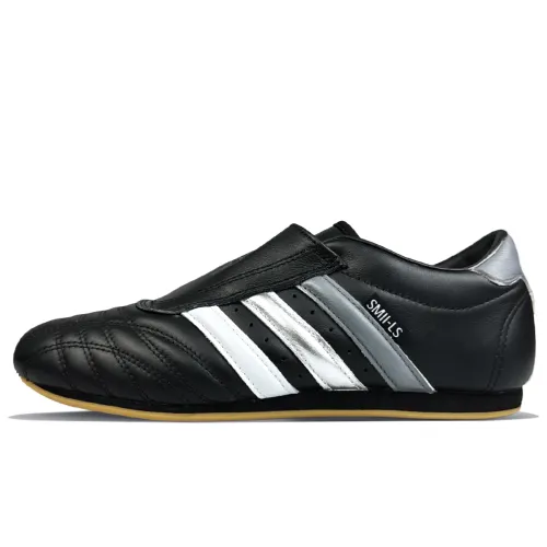 Adidas Originals Taekwondo Slip Resistant Slip Resistant Low top Training Shoes Women's Black Silver