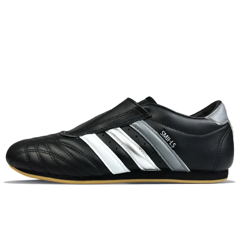 Adidas Originals Taekwondo Slip Resistant Slip Resistant Low top Training Shoes Women's Black Silver