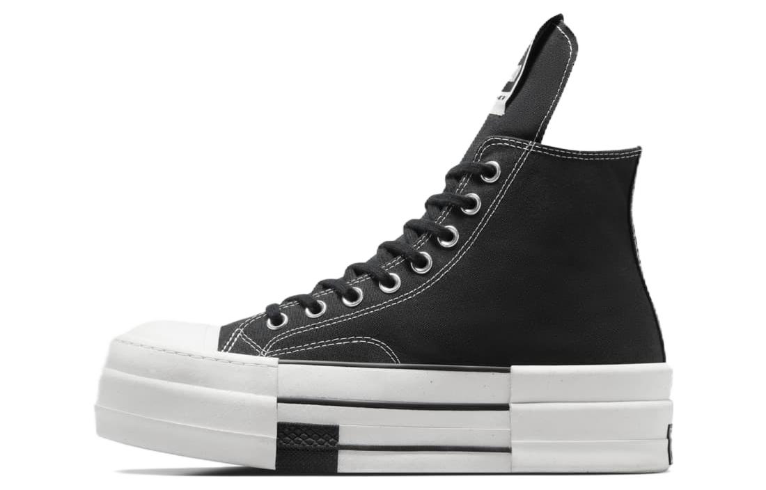 Кеды Rick Owens DRKSHDW x Converse Chuck 70 DBL Drksta (черные)