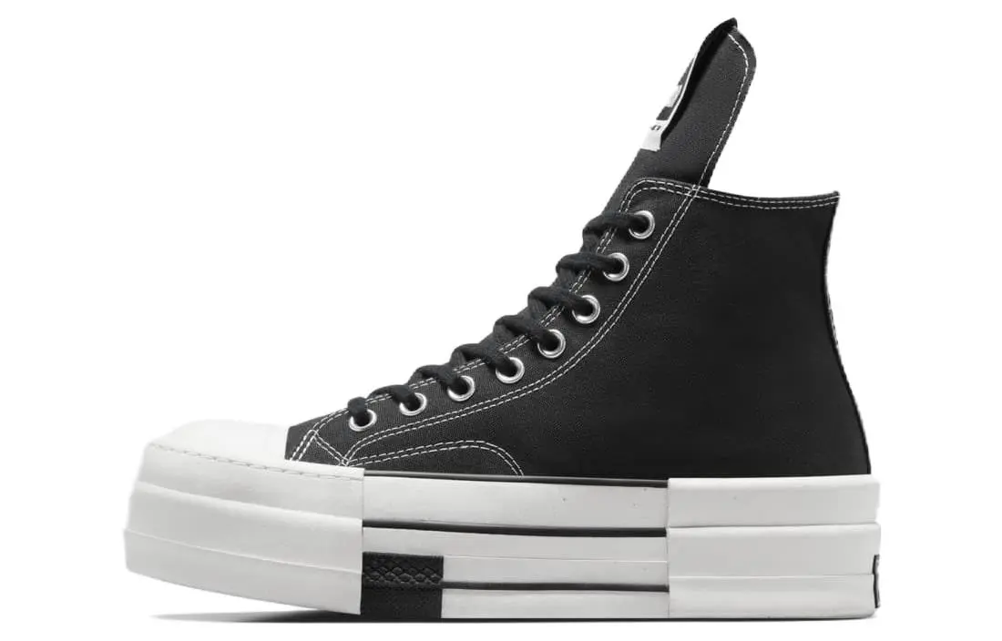 Chuck 70 Rick Owens x Chuck 70 Drkshdw Dbl Drkstar Converse High 'Black'