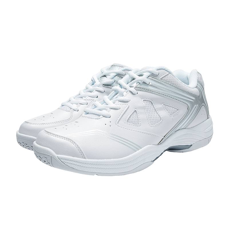 Kawasaki Ballet Style 1.0 Non slip, Wear resistant, Impact resistant Low top Badminton Shoes Unisex Silver White