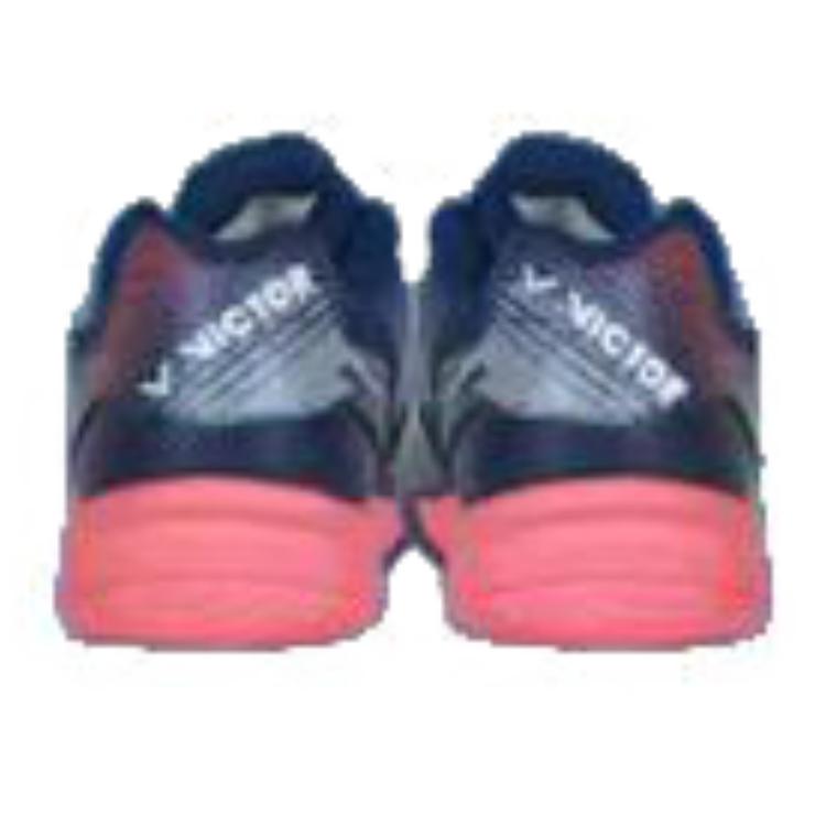 VICTOR Rubber Cushioning Slip Resistant Abrasion Resistant Breathable Low top Badminton Shoes Unisex Blue
