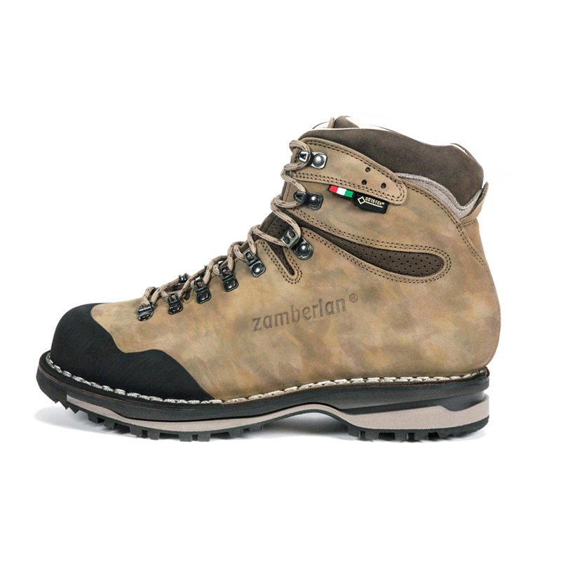 ZANBEILA Top Grain Cow Leather Slip Resistant, Abrasion Resistant, Waterproof, And Breathable Coverage Mid top