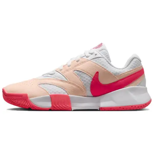 Nike Court Lite 4 White Crimson Tint Aster Pink Hot Punch Women's