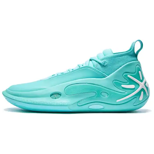 Li Ning WOW11 Mid top Basketball Shoes Men's Parrot Green